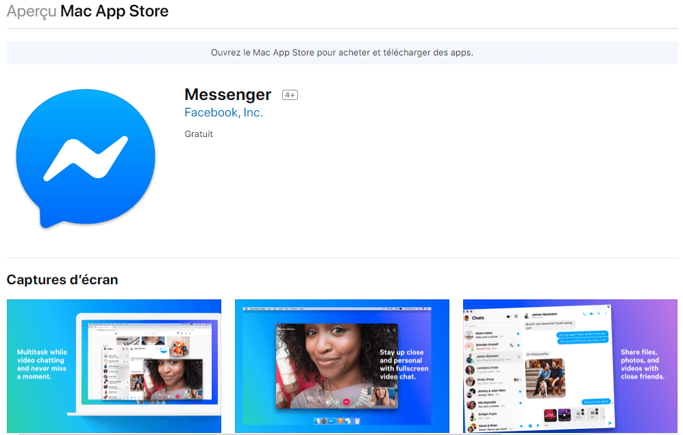 Facebook messenger video download